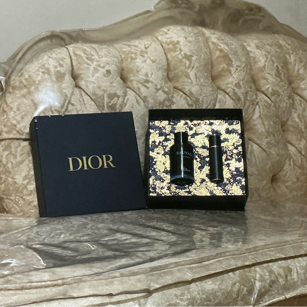 Dior Black and Gold Fragrance Duo
